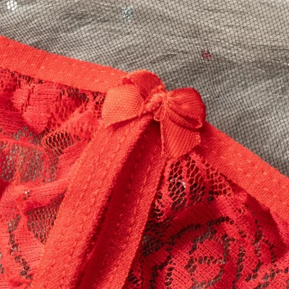Crotchless Lingerie with Open Cup Design - Image 5