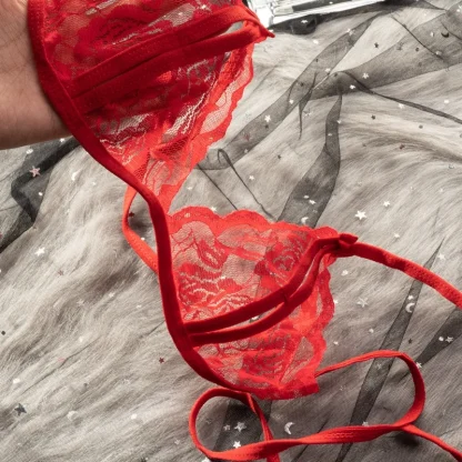 Crotchless Lingerie with Open Cup Design - Image 6