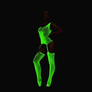 Glow in the Dark Fishnet Bodystocking