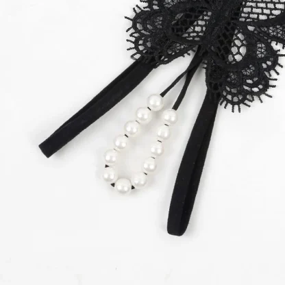Beaded Crotch G-string with Butterfly Design - Image 6